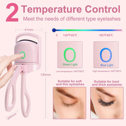 Allure Eyelash™: The Heated Eyelash Curler